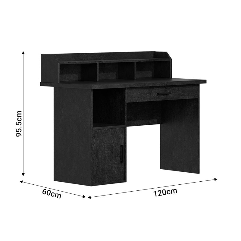 Работно канцелариско биро Workie  zebrano mdf 120x60x95,5cm