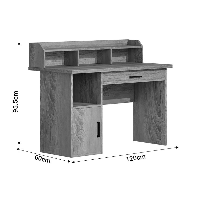 Работно канцелариско биро Workie  sonoma mdf 120x60x95,5cm