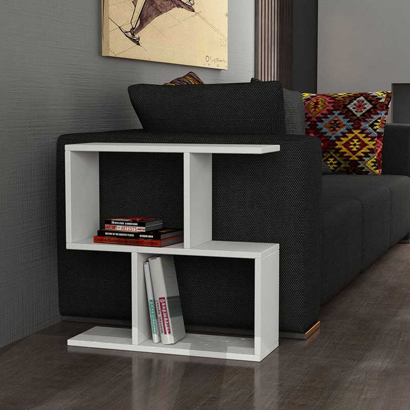 Странична маса Homemania  бела 60x20x60
