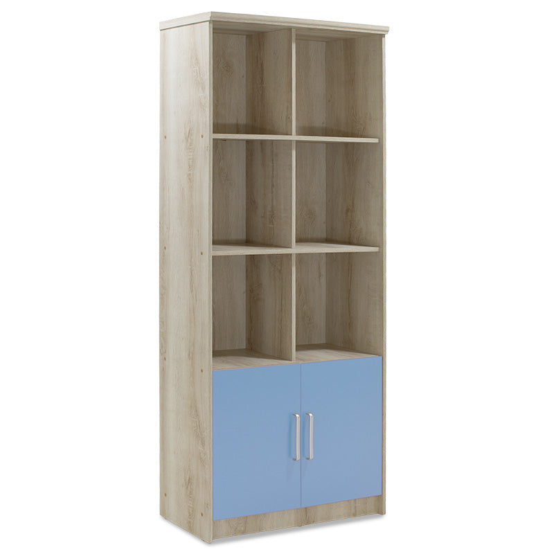 Детска полица за книги Looney  castillo-blue 80,5x36,5x183,5