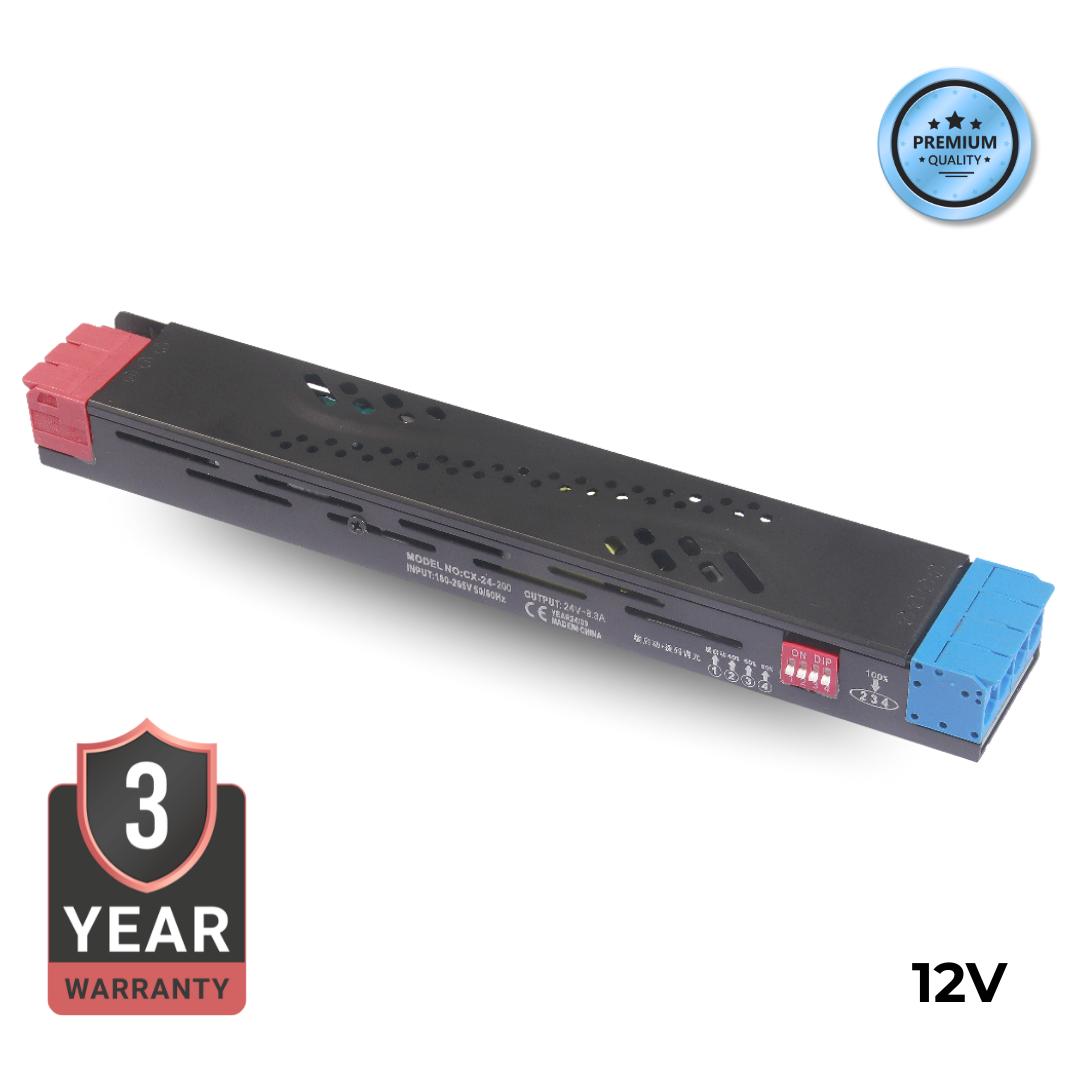 Duo Professional - Димабилно Трафо за ЛЕД лента 200w - 12v