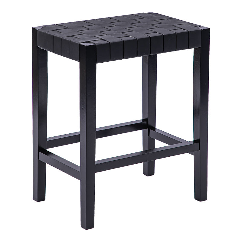 Столче Ridley  wood-pu црна 51x34x61,5cm