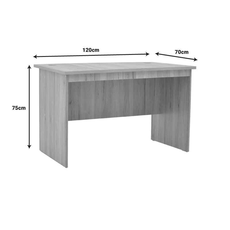 Работно биро Anze  природен меламин 120x70x75cm