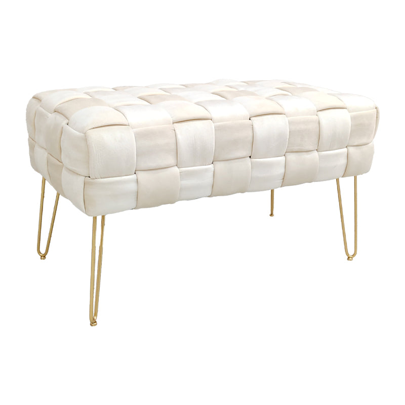 Ottoman Wenzo  беж кадифе 82x43x46cm