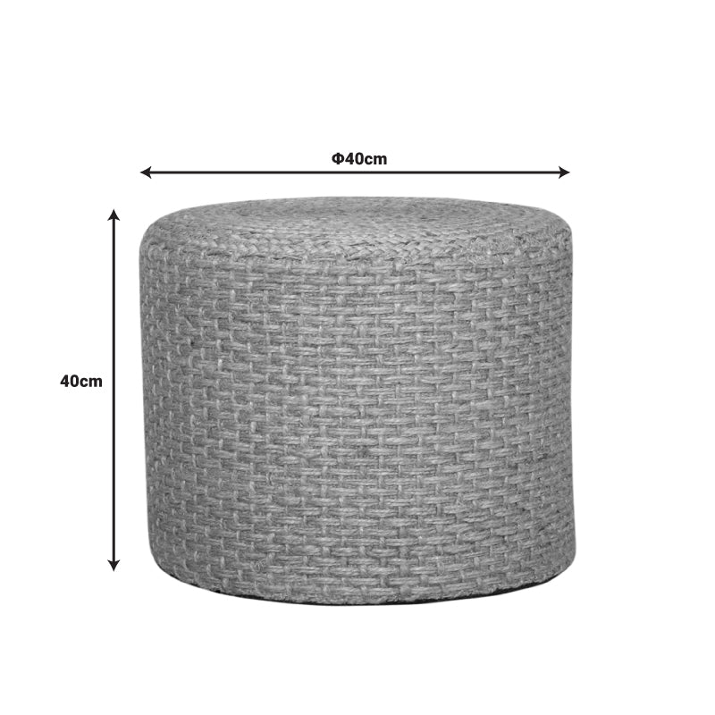 Столче од јута Axar  во природна нијанса D40x40cm
