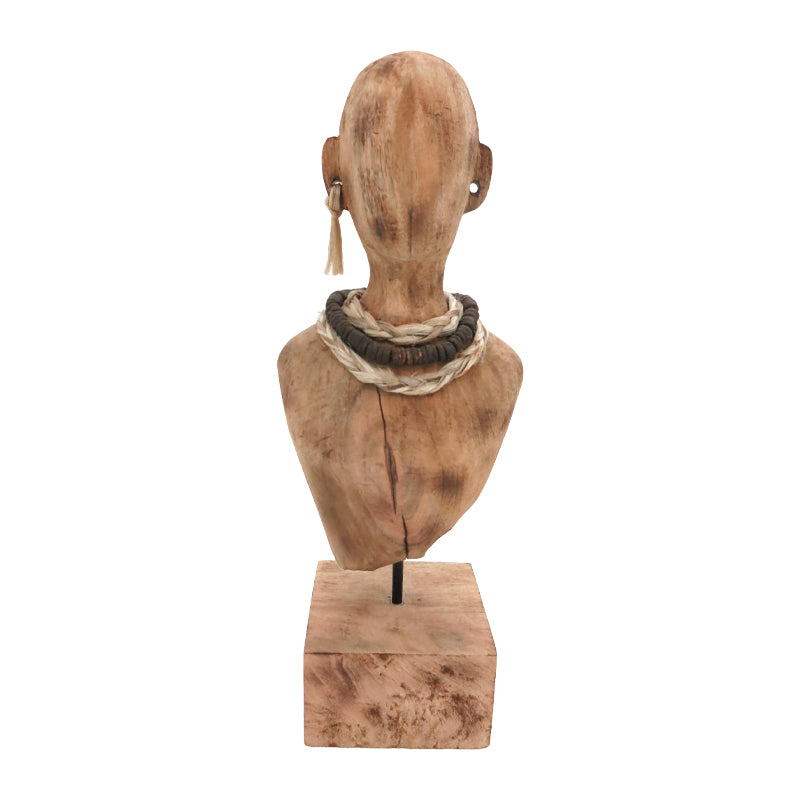 Ebia  биста манго дрво-метал во природна нијанса 17x12,5x44cm