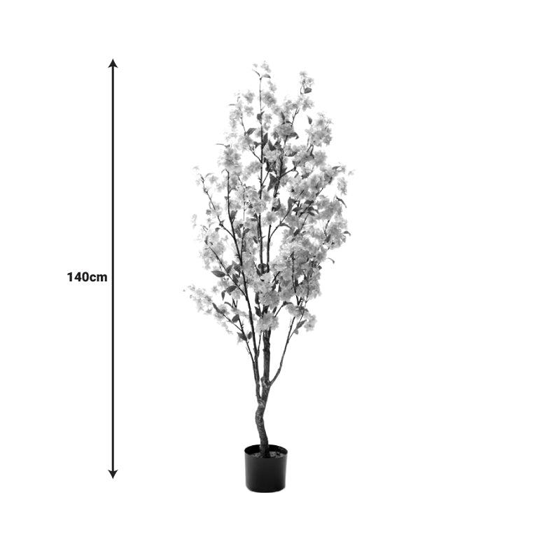 Декоративно растение Цвет праска во саксија  pink pp H140cm