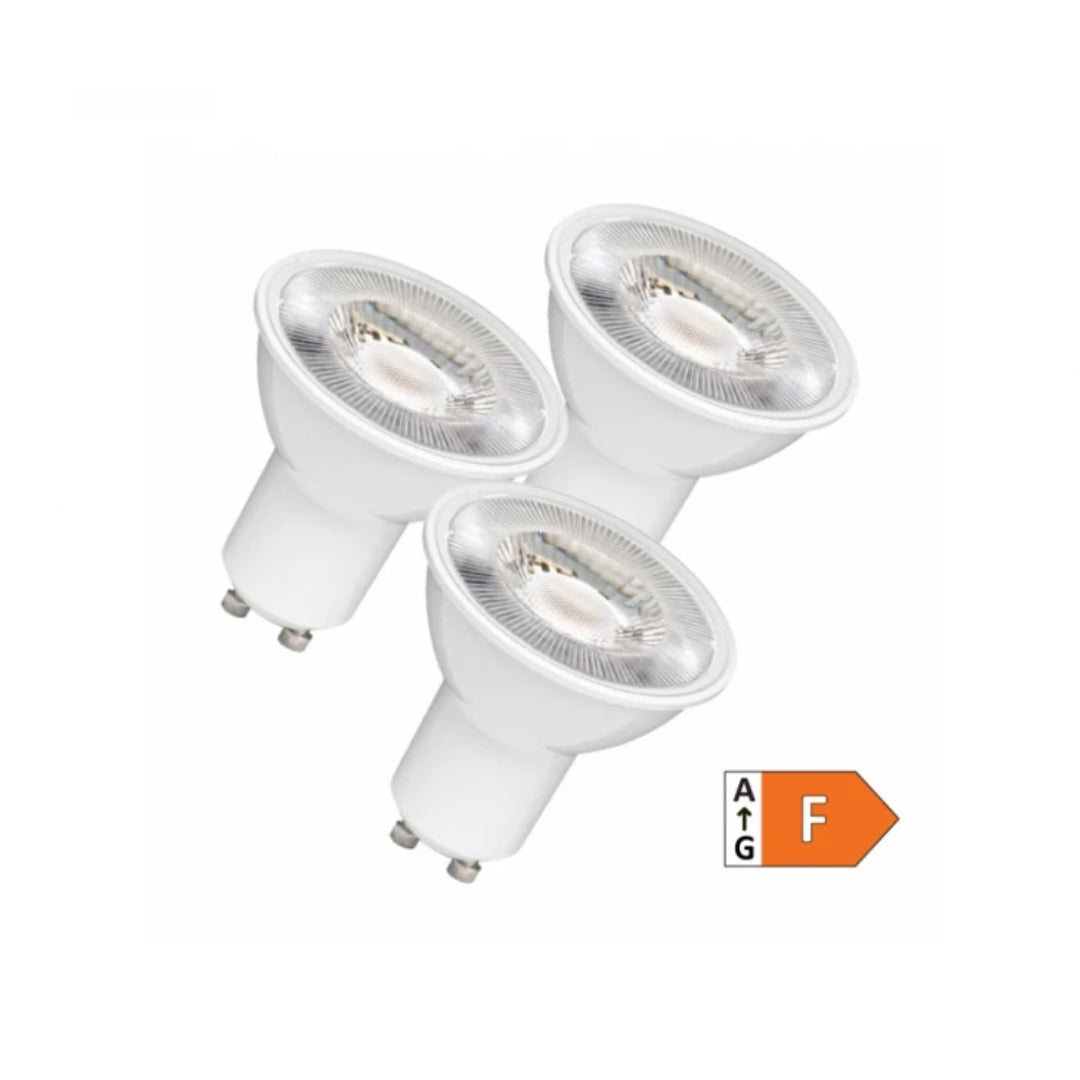 СЕТ од 3 LED Сијалици GU10 6.9w 4000k - Osram