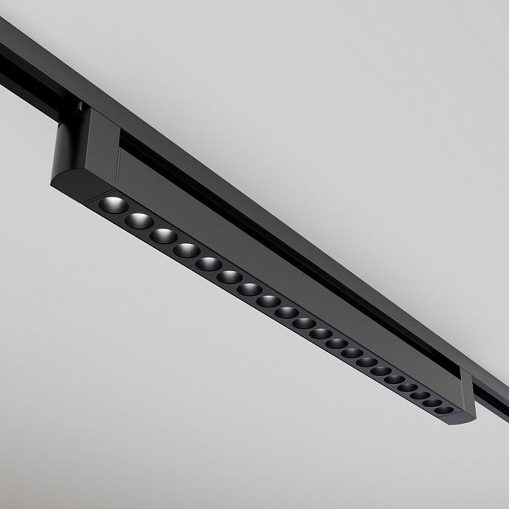 PROX Dot - Црн рефлектор за на шина, 40w 4000K