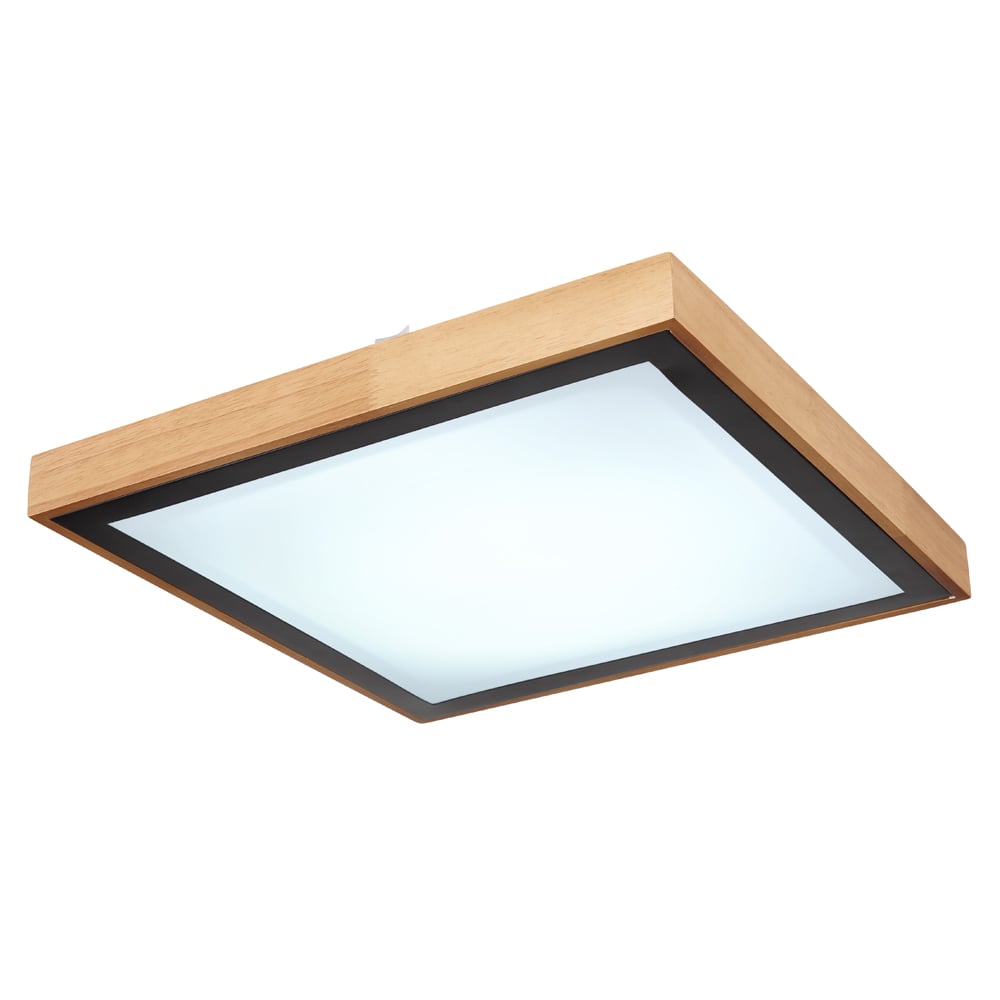 Bruno - Црна ЛЕД плафонерка 24w коцка