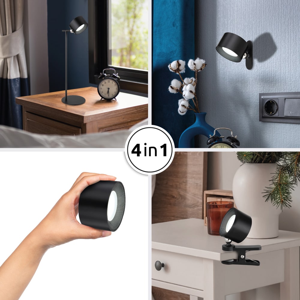 Jorje • Бела ЛЕД Столна/Ѕидна Ламба 4w