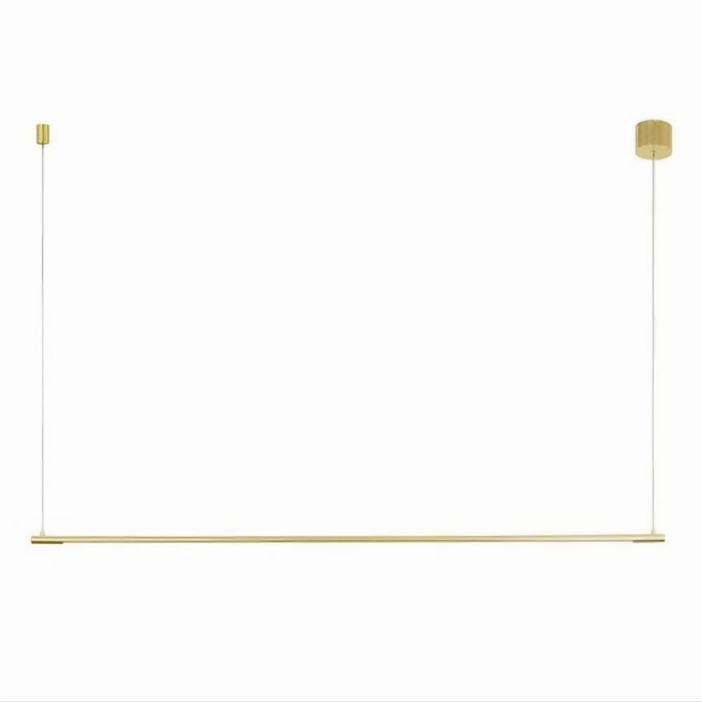 Chloe - Златен ЛЕД Лустер 120cm 24w - 3000K