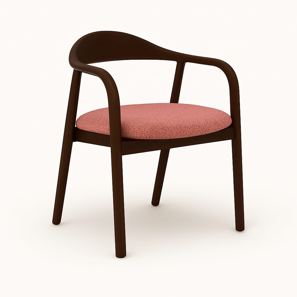Indigo - Трпезариска Столица Dark Walnut