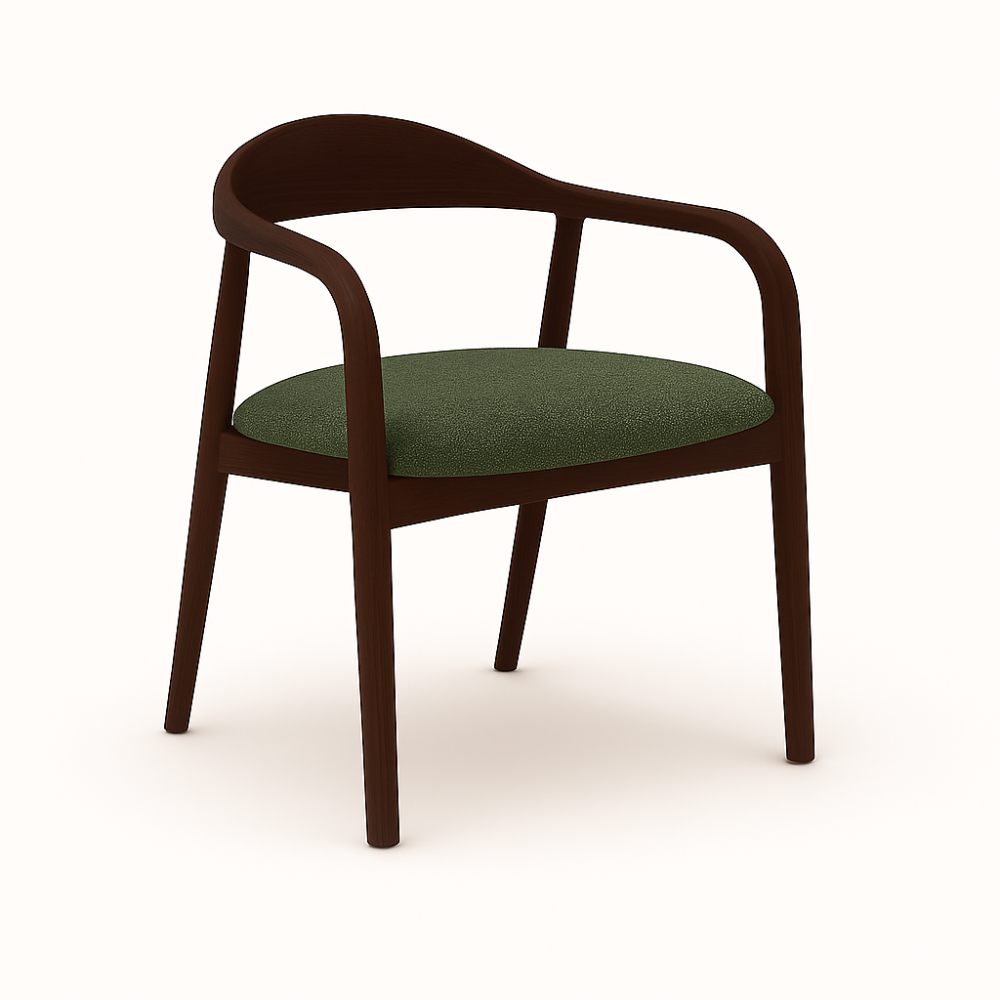 Indigo - Трпезариска Столица Dark Walnut