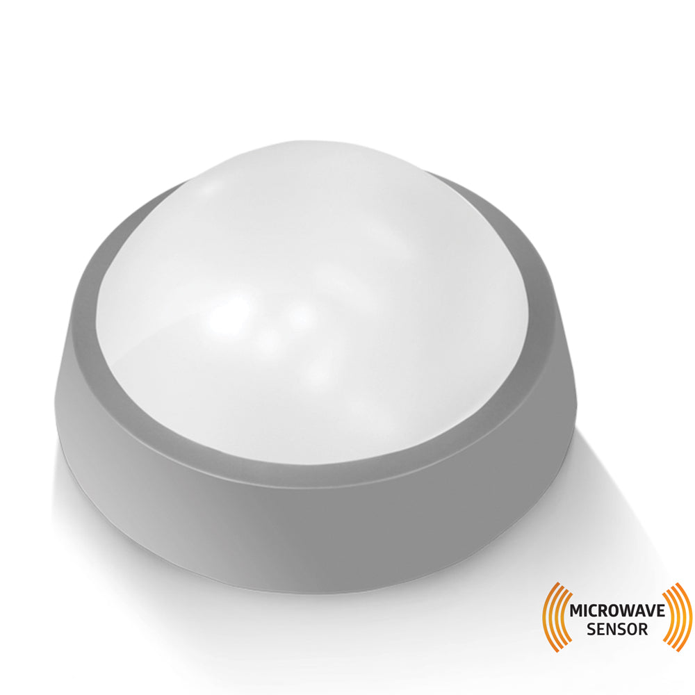 Плафонска светилка, црна, 24W 6400K, IP65