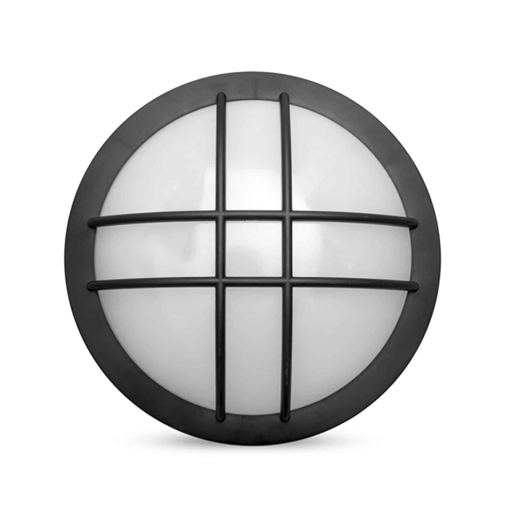 Плафонска светилка, црна, 18W 4200K, IP65