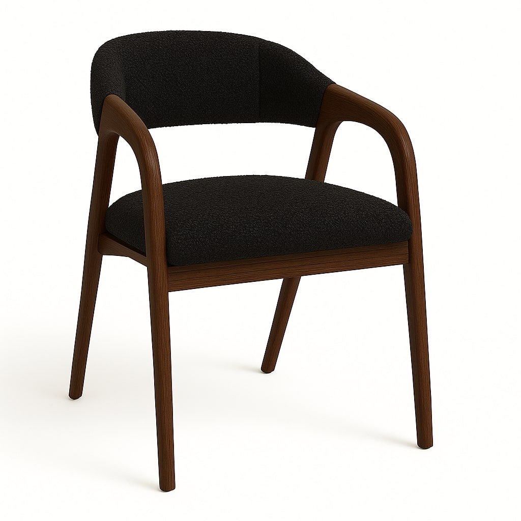 Lark - Трпезариска Столица Dark Walnut