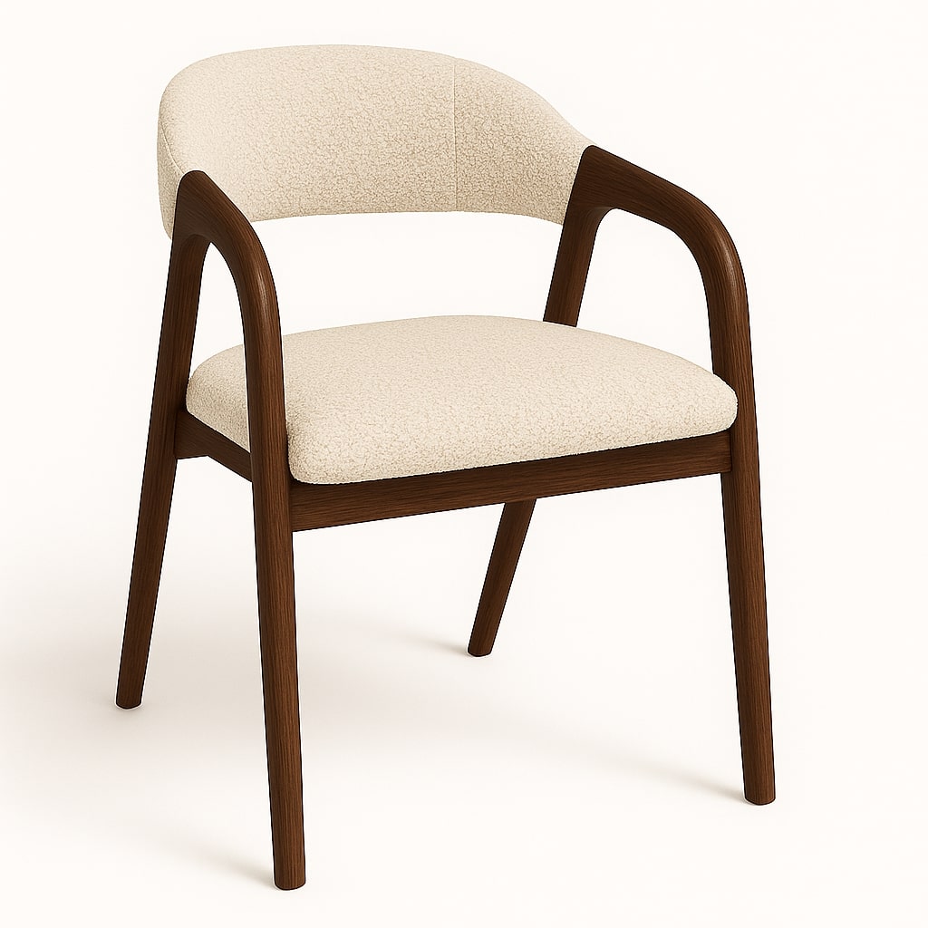Lark - Трпезариска Столица Dark Walnut