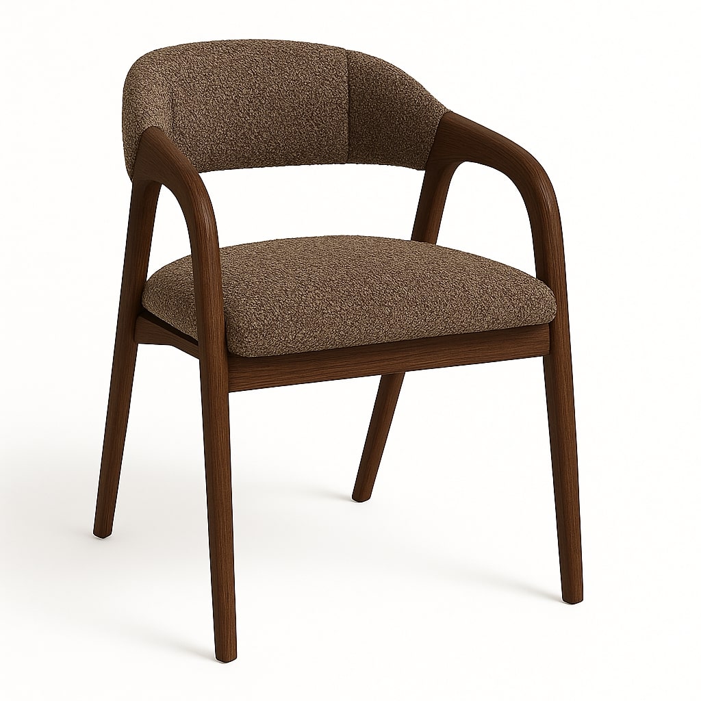 Lark - Трпезариска Столица Dark Walnut
