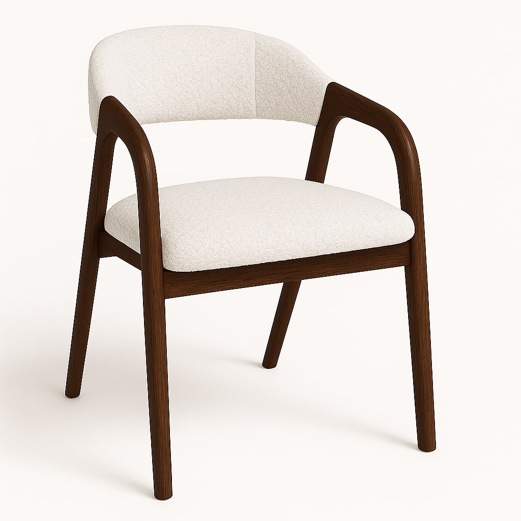 Lark - Трпезариска Столица Dark Walnut