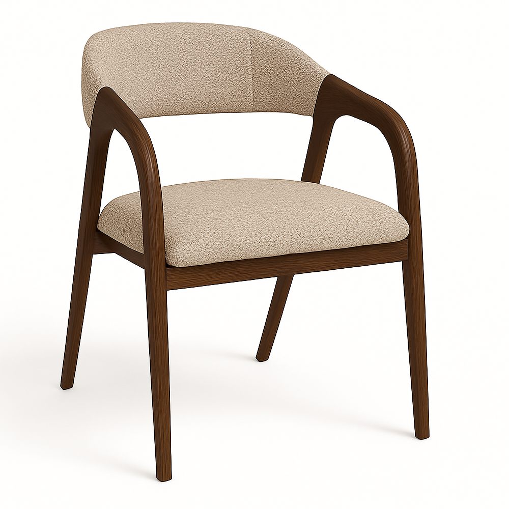 Lark - Трпезариска Столица Dark Walnut