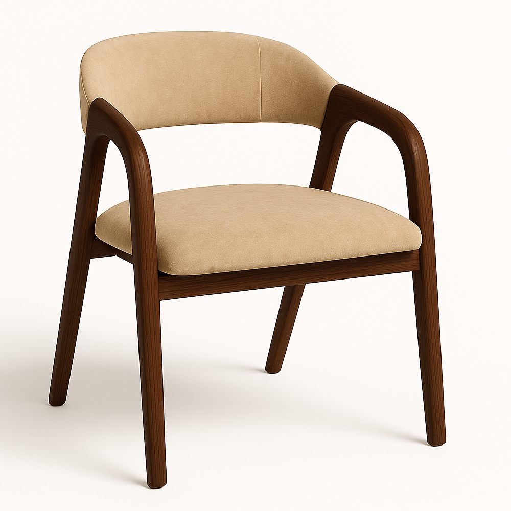 Lark - Трпезариска Столица Dark Walnut