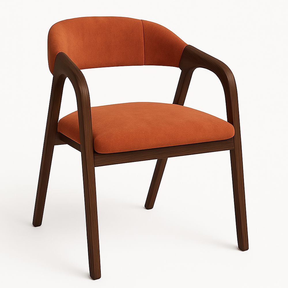 Lark - Трпезариска Столица Dark Walnut