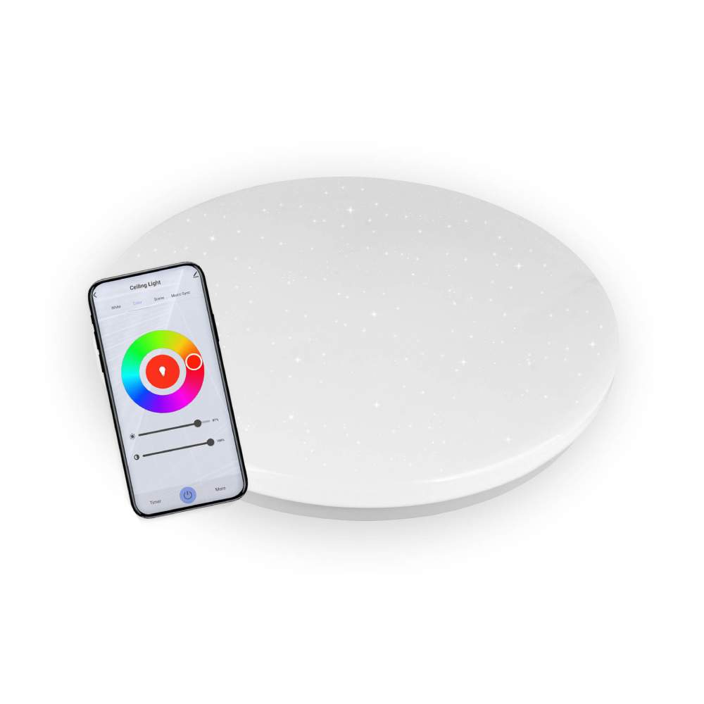 ЛЕД смарт WiFi плафоњерка 36W, RGB
