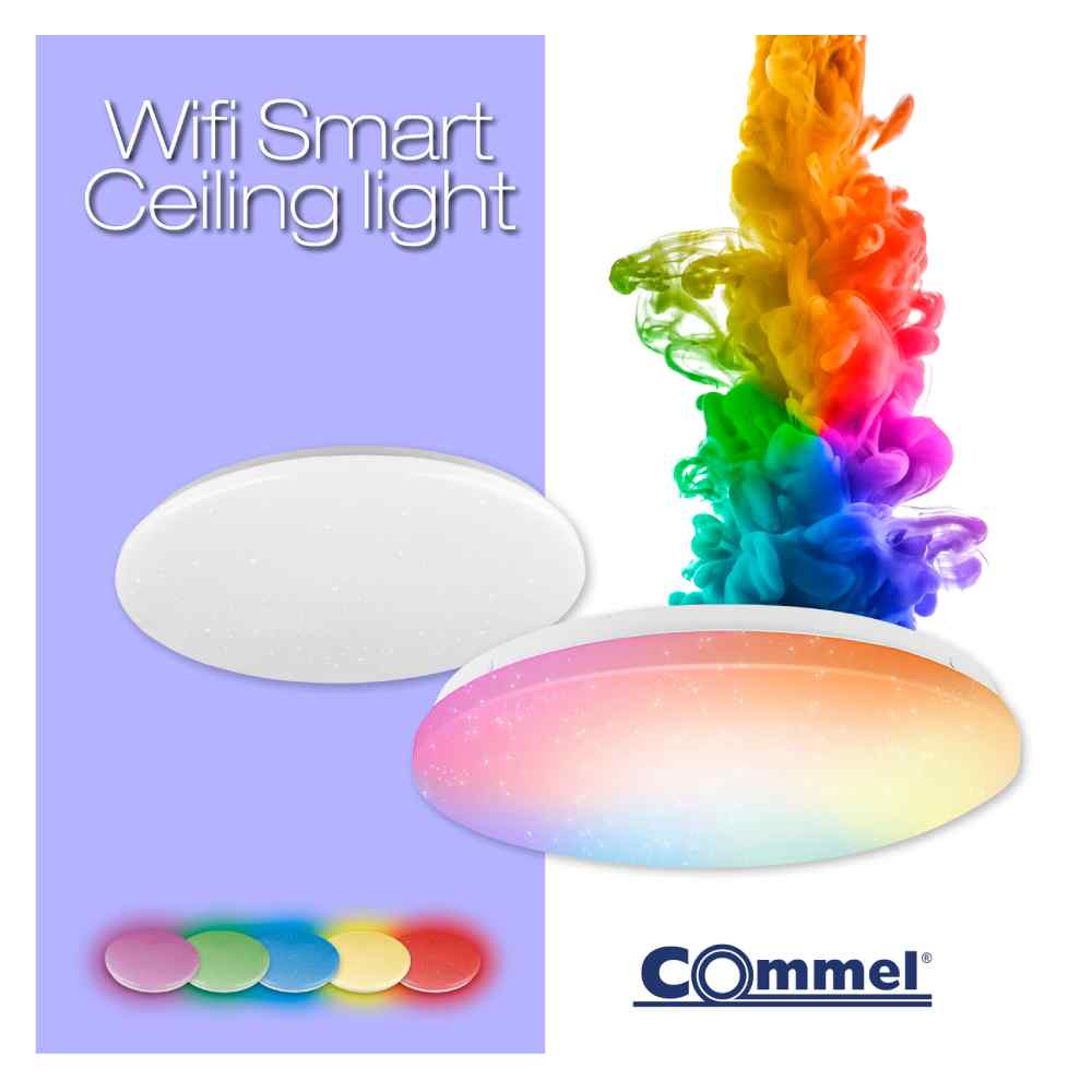 ЛЕД смарт WiFi плафоњерка 36W, RGB