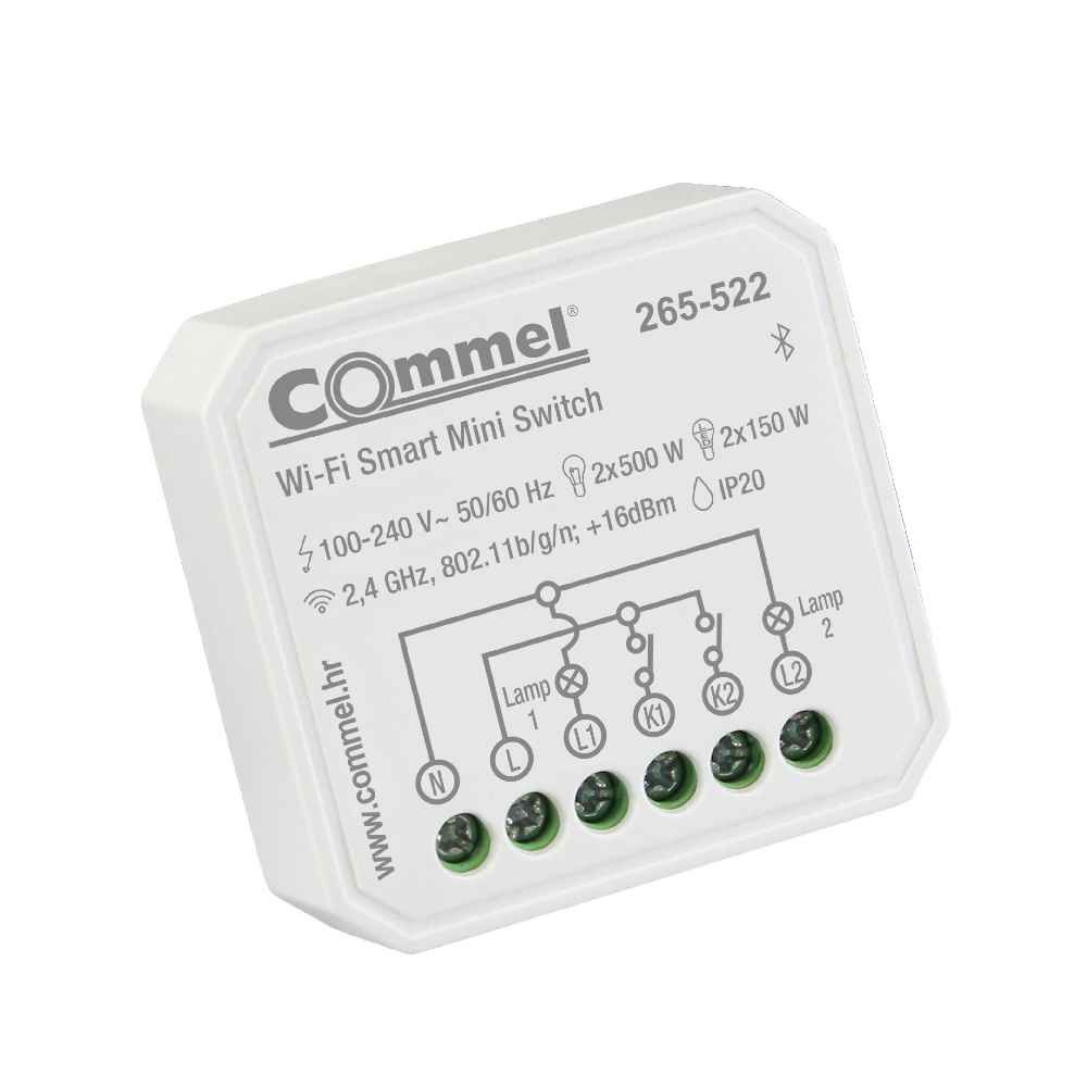 WiFi smart мини прекинувач (двоен)