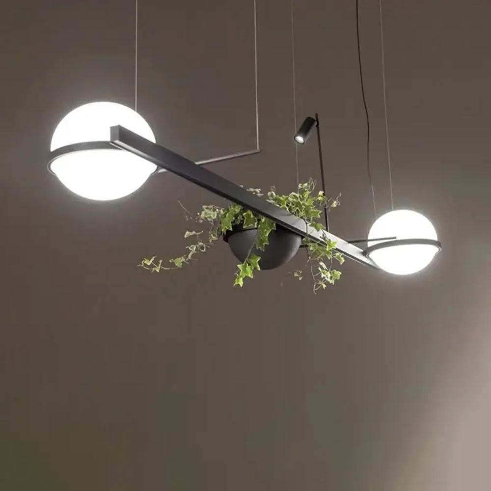 Palm - Висечки лустер LED + 1xGU10