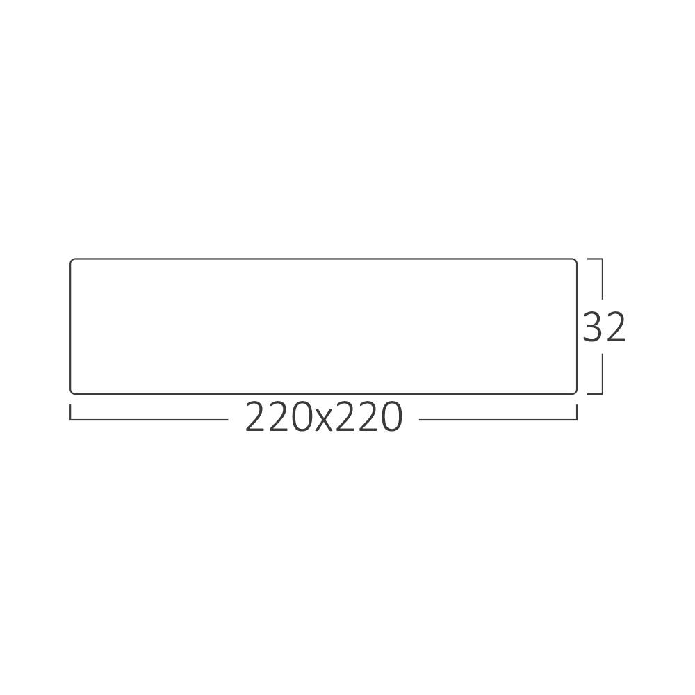 ЛЕД панел ОГ коцка 18W 6500K