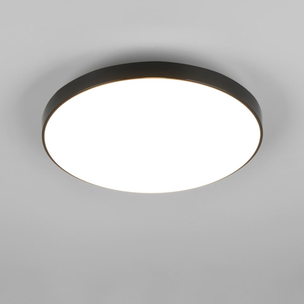 SPICA - Црна LED Плафонерка 18W 4000K f270