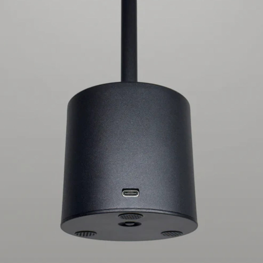 PORTO - Црна Столна Лампа 1W USB 3color