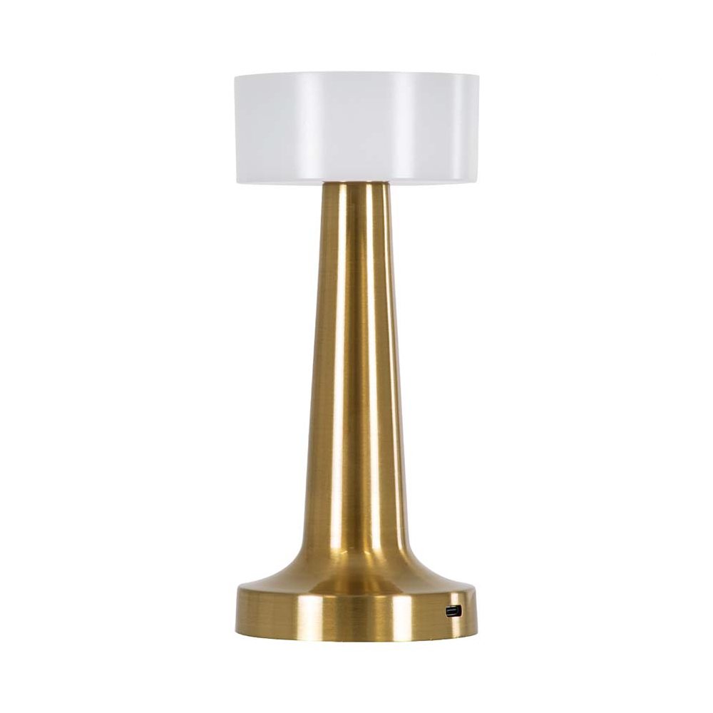 ORNOS - Златна Столна Лампа 1w USB 3color