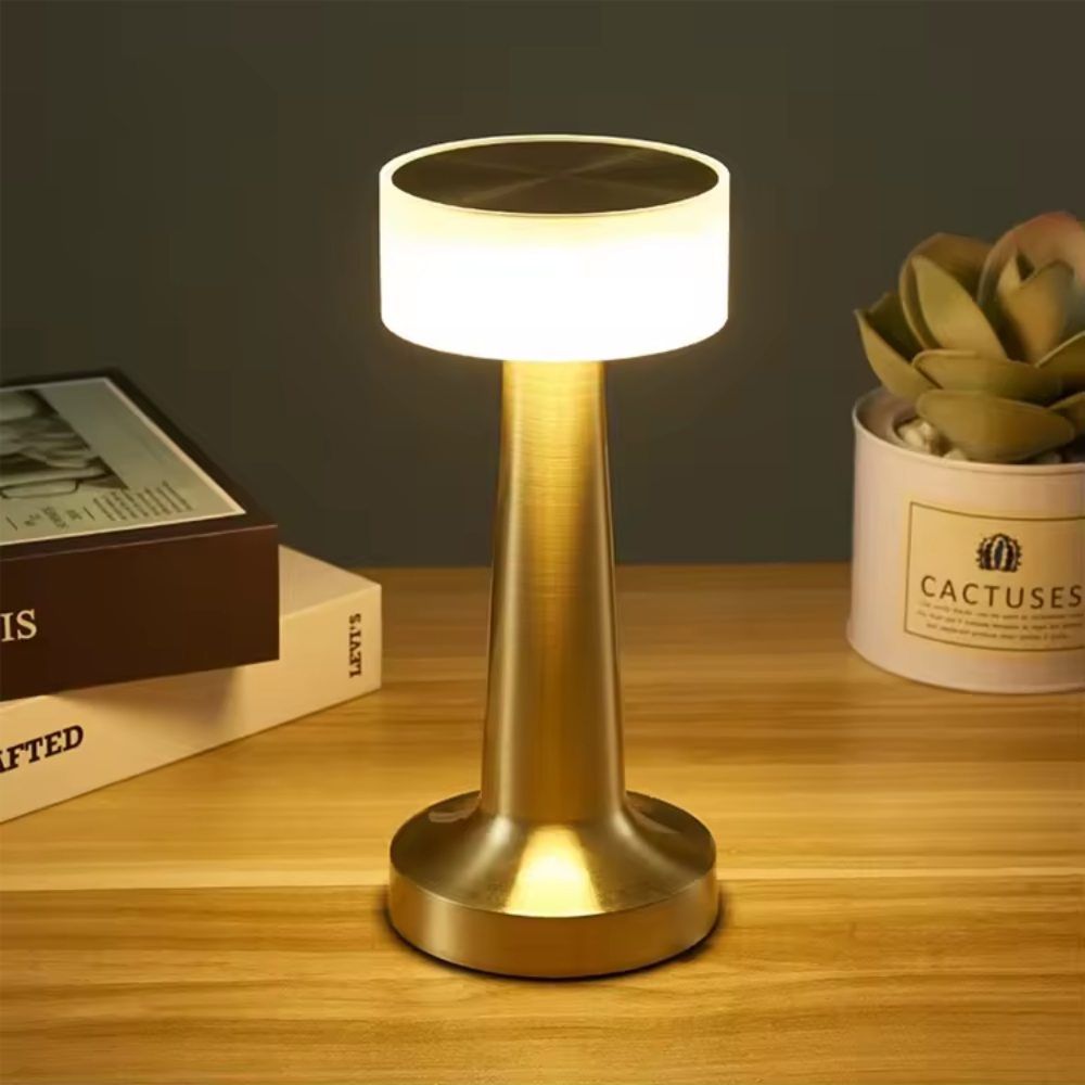 ORNOS - Златна Столна Лампа 1w USB 3color