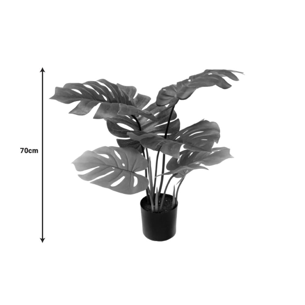 MONSTERA - Вештачко саксиско цвеќе 70cm