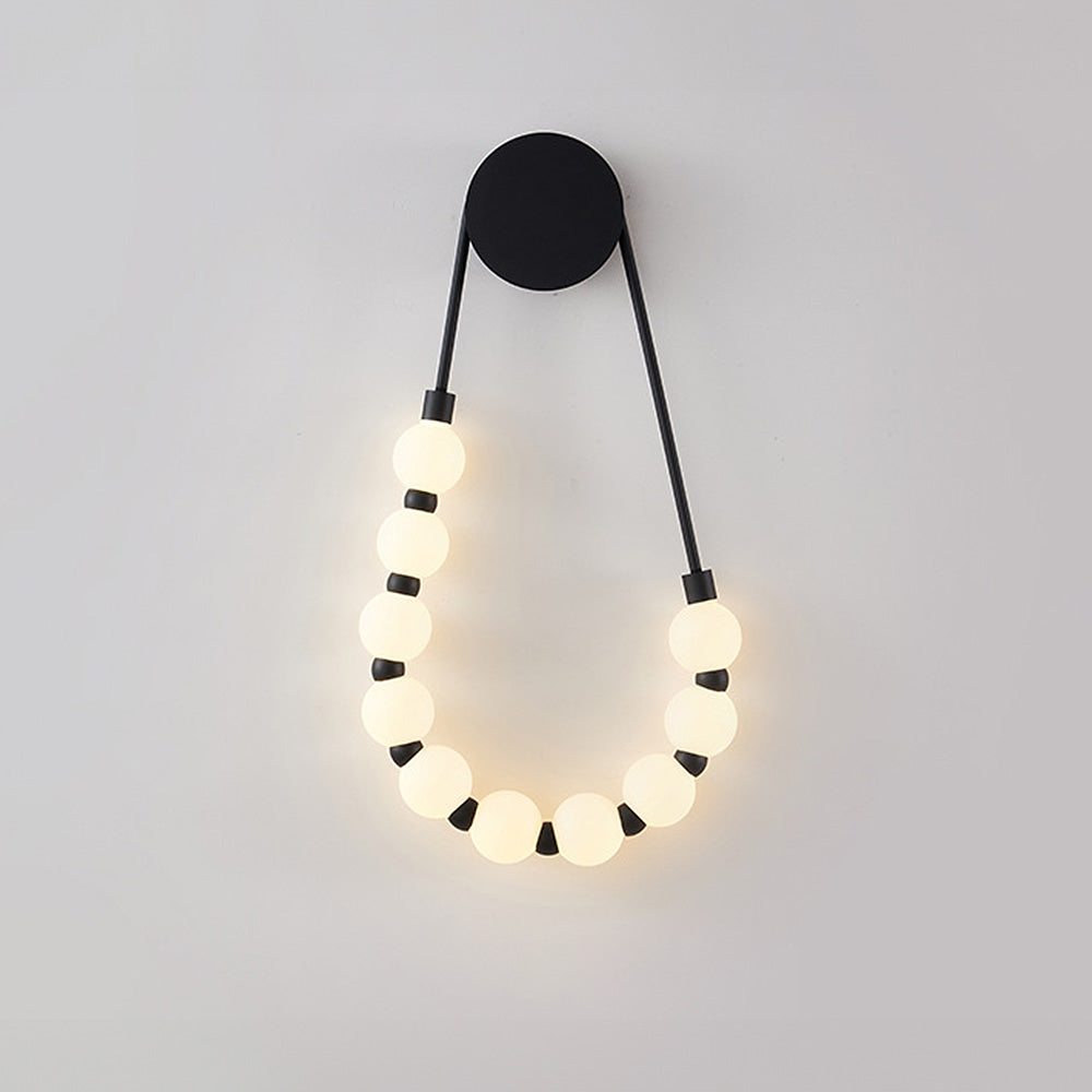 PERLA - Црна Ѕидна Светилка 16W LED