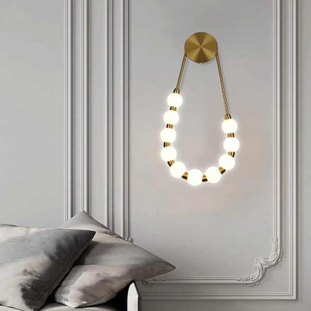 PERLA - Златна Ѕидна Светилка 16W LED