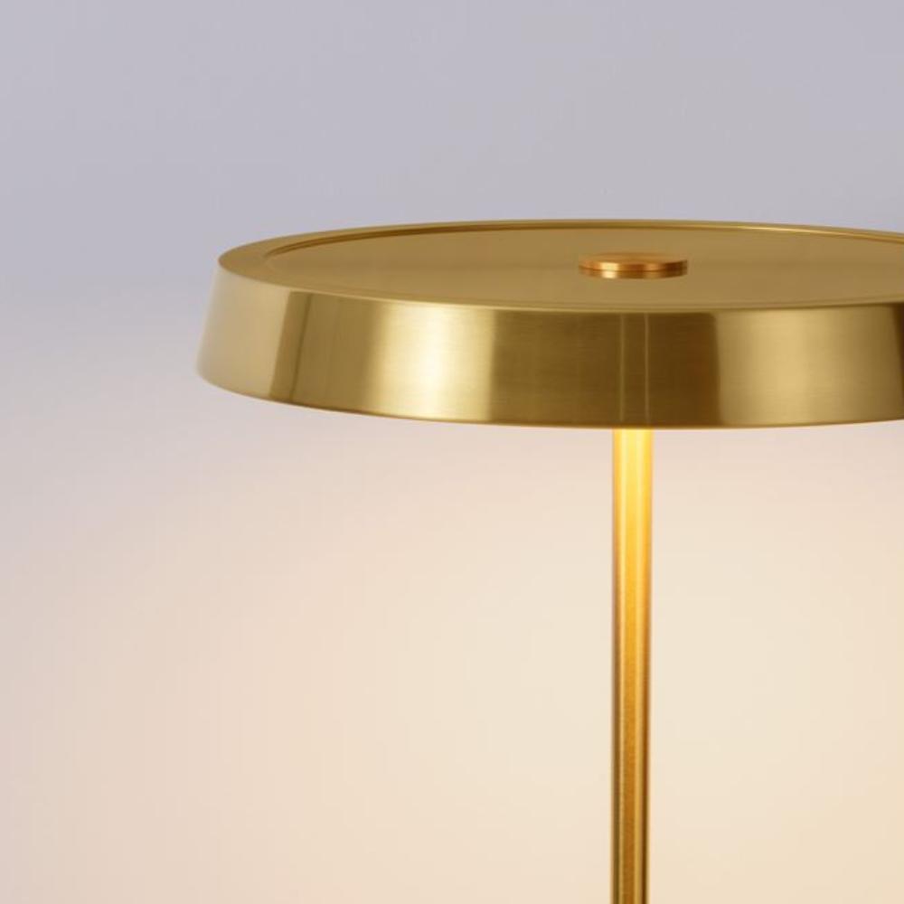 VETRO - Златна LED Подна Ламба 33W 3000K