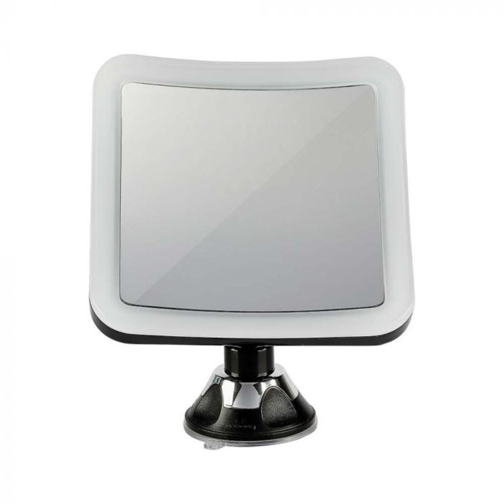 LED Огледало 3.2w, на батерии 3хАА 6400k