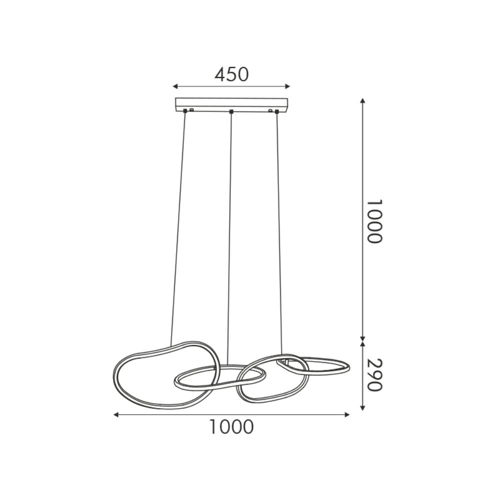 Ring - Златен Лустер 60w 3color