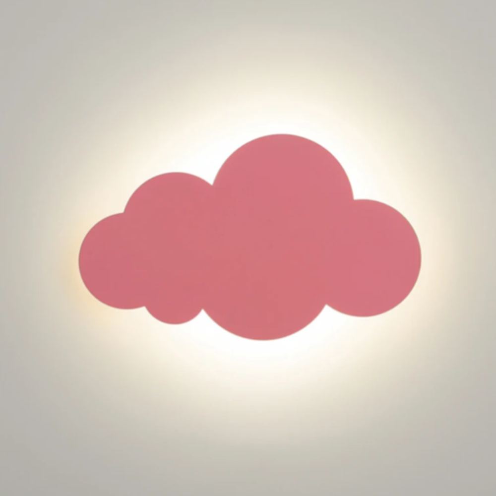 Cloud • Розева ЛЕД Ѕидна Ламба 18w - 3000k