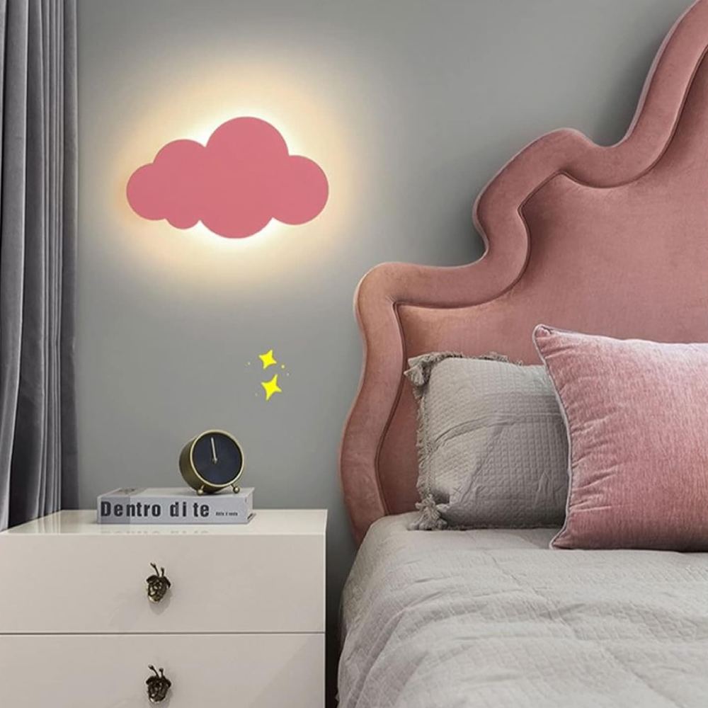 Cloud • Розева ЛЕД Ѕидна Ламба 18w - 3000k