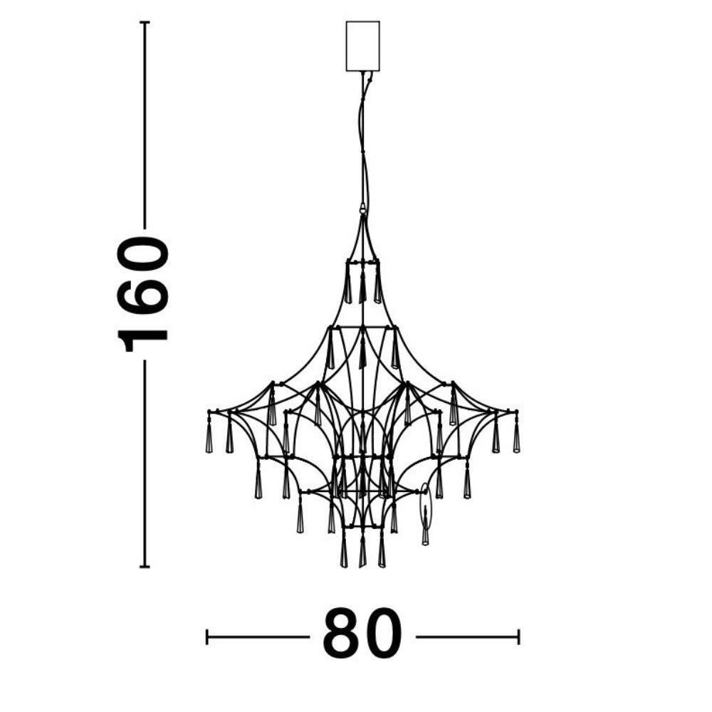 Gordon - LED лустер 3000К