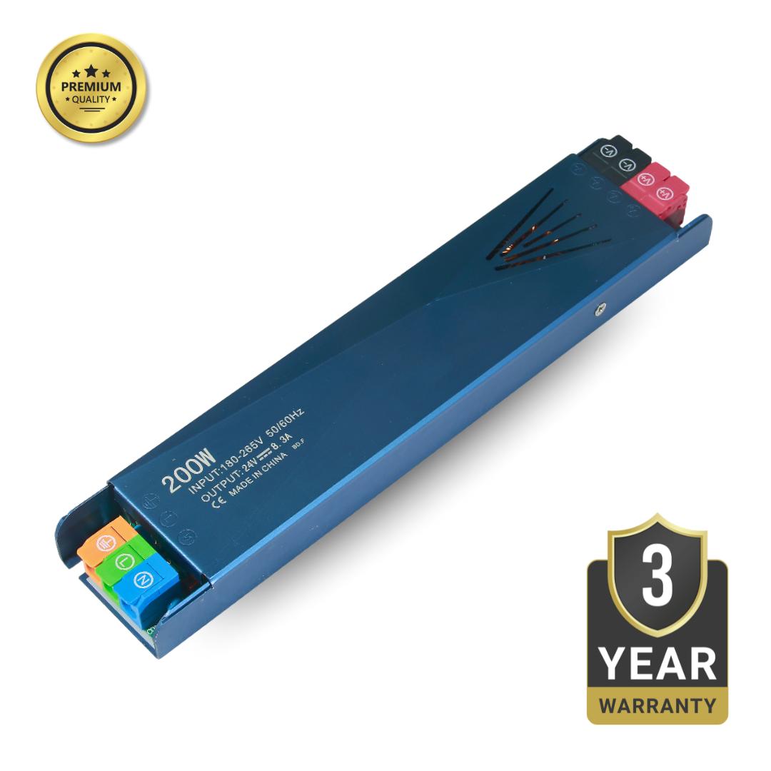 Duo High Power - Трафо за ЛЕД лента 200w - 24v
