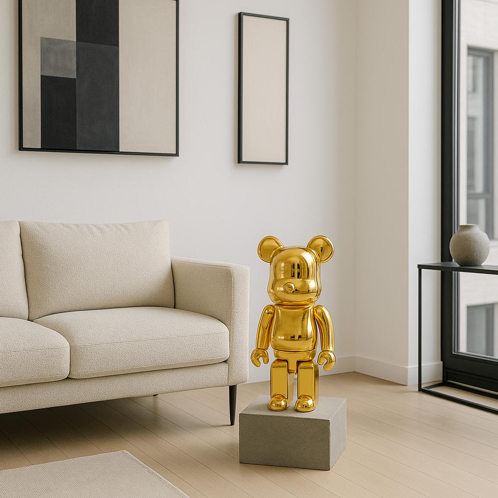 TEDDY S • Gold Скулптура 41cm
